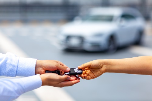 車購入の流れ6. 納車をイメージした画像