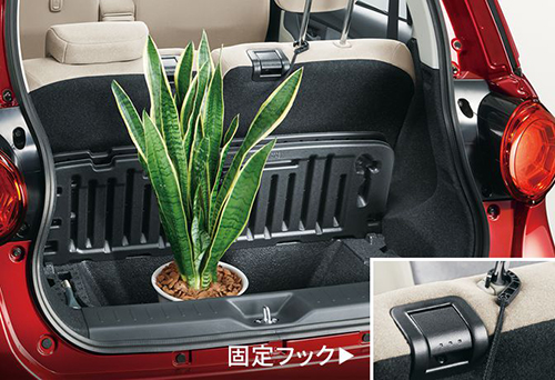 キャストの荷室・座席アレンジ1