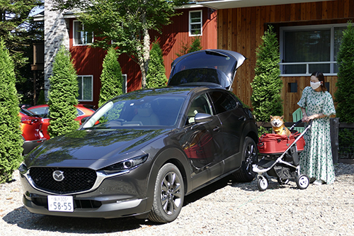 2日目は新エンジン「SKYACTIV-X」のCX-30で1