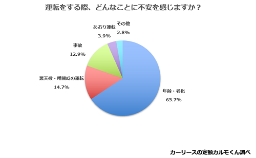 Q2.　運転をする際、どんなことに不安を感じますか？