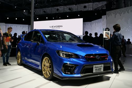 ストリートだけでなくWRCでもライバル「スバルWRX STI」