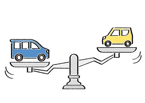 軽自動車の燃費が良い理由は？