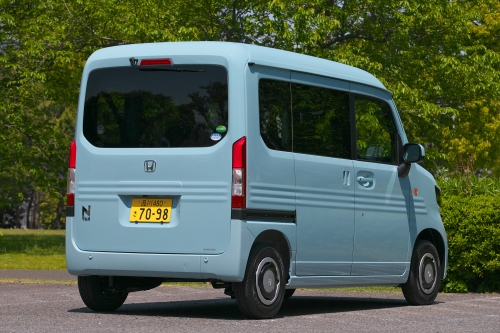 「ホンダN-VAN（未使用車率41.2％）」パーソナル仕様の＋スタイルファン2WD車が多い2