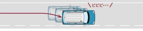 車線逸脱警報機能