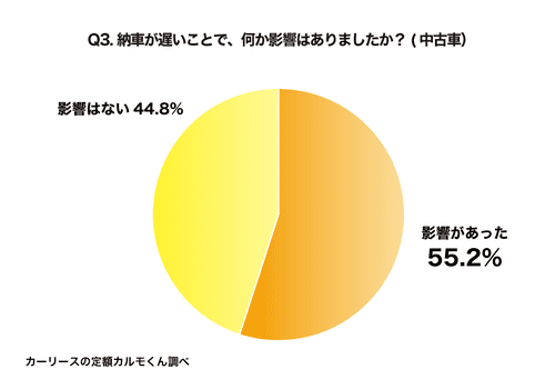 Q3. 納車が遅いことで、何か影響はありましたか？_2