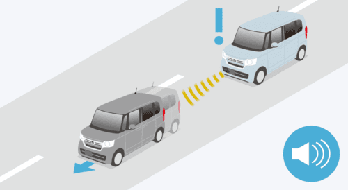 先行車発進お知らせ機能