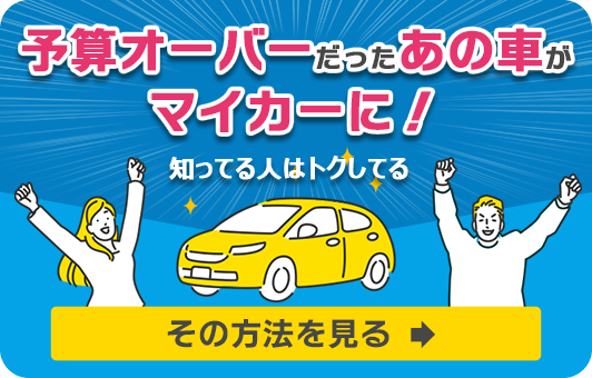 予算オーバーだったあの車がマイカーに_資料請求