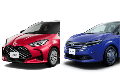 トヨタ「ヤリス」vs日産「ノート」～コンパクトハイブリッドカー編