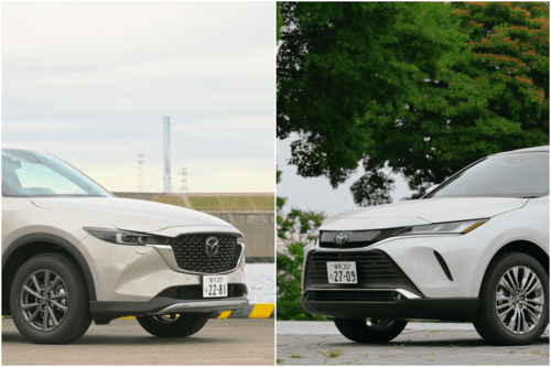 マツダ「CX-5」vs トヨタ「ハリアー」～ミドルSUV編