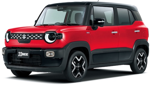 HYBRID MZバーニングレッドパールメタリック ブラックタフ2トーン | オートナビガイド スズキクロスビーMCモデル_202510
