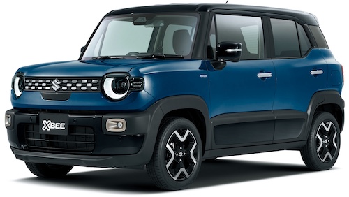 HYBRID MZミスティックブルーメタリック ブラックタフ2トーン | オートナビガイド スズキクロスビーMCモデル_202510